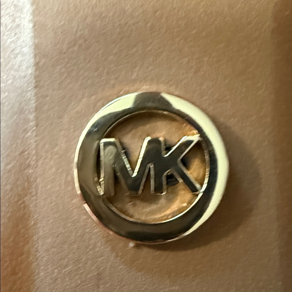 MICHAEL Michael Kors Tan Heeled Peep Toe Booties - Picture 9 of 9
